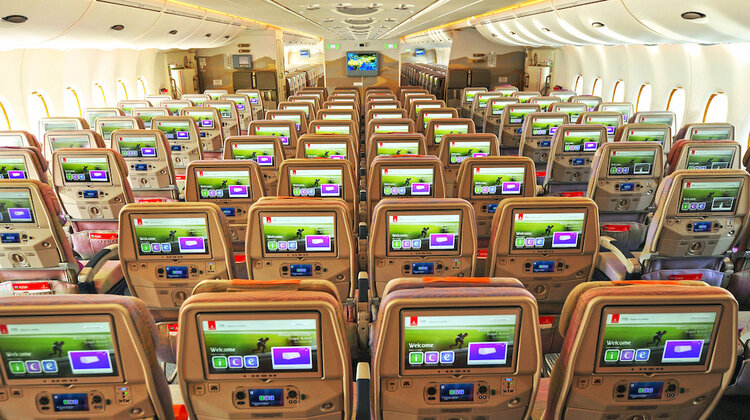 Linie Emirates wprowadzają system rozrywki pokładowej nowej generacji transport, turystyka, wypoczynek - 