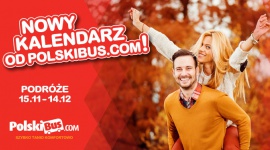 Jesienne podróże w najlepszych cenach! Nowy kalendarz od PolskiBus.com!