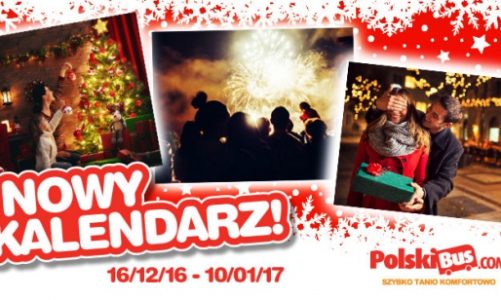 Nowy kalendarz na świąteczne podróże z PolskiBus.com!