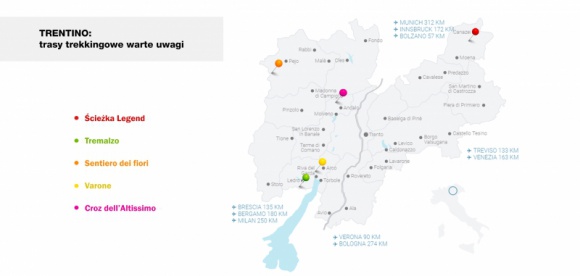 Trentino: trasy trekkingowe warte uwagi Turystyka, BIZNES - Trentino to malowniczy region położony w północno-wschodniej części Włoch. Teren ten jest bogaty w jeziora, góry, skały, które zapewnią miłośnikom wędrówek niesamowite doznania wizualne. Oto kilka szlaków, które zachwycają najbardziej.