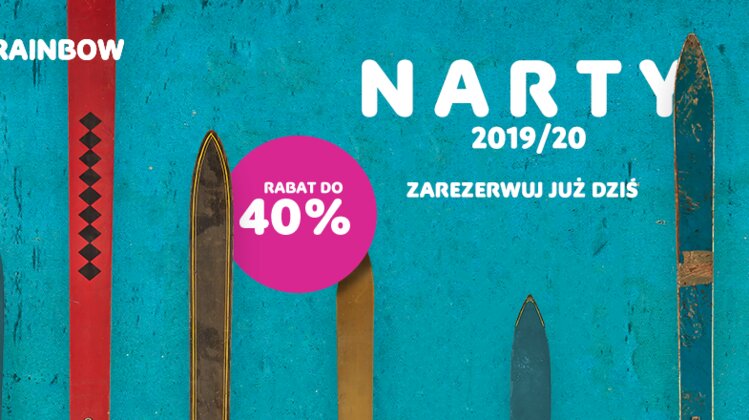 NARTY / SYLWESTER 2019/20 – w Rainbow ruszyła właśnie przedsprzedaż zimowej oferty